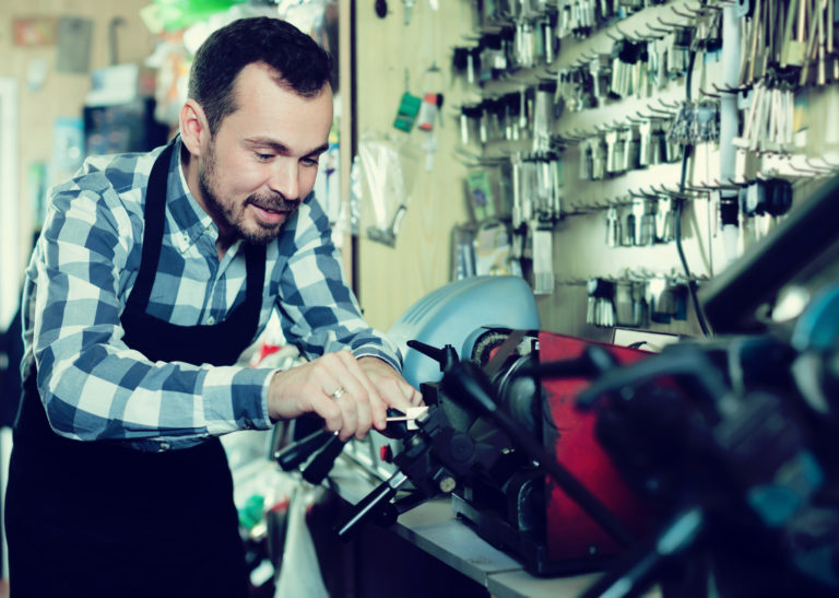 laser key engraver industrial locksmith in chester, pa.